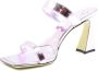 Giuseppe zanotti Leren Hakken Muiltjes Sandalen Pink Dames - Thumbnail 3