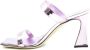 Giuseppe zanotti Leren Hakken Muiltjes Sandalen Pink Dames - Thumbnail 4