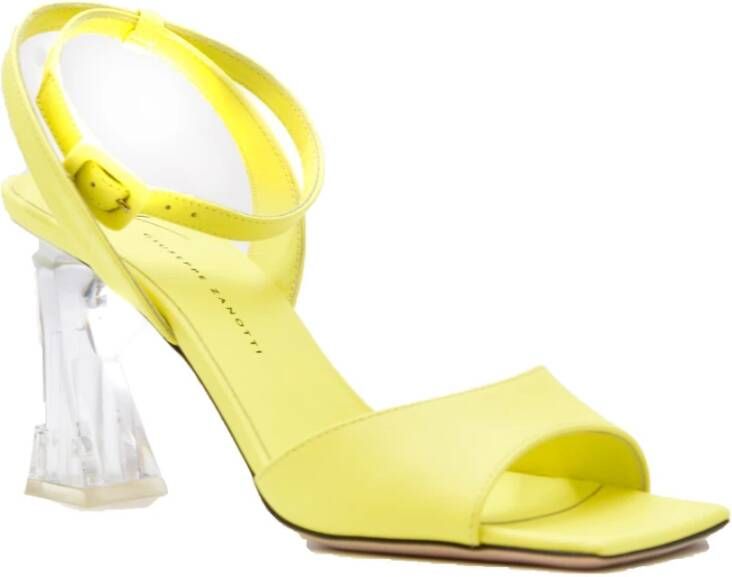 giuseppe zanotti Sandals Yellow Dames