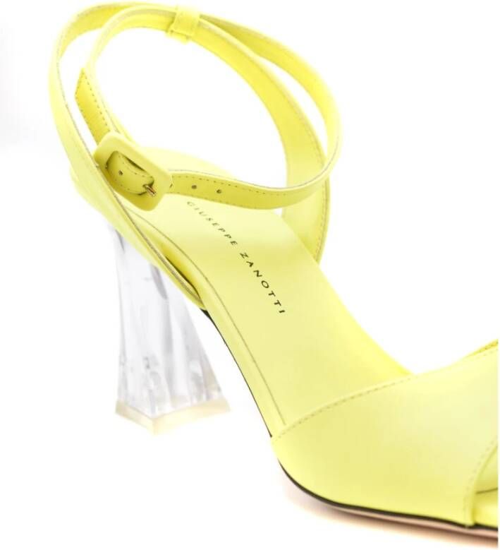 giuseppe zanotti Sandals Yellow Dames