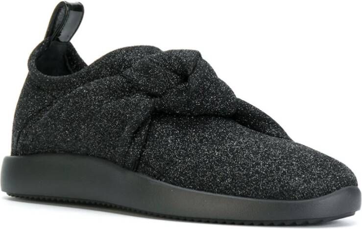 giuseppe zanotti Zwarte Sneaker Schoenen voor Mannen Black Dames