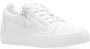 Giuseppe zanotti Sneakers met logo White Dames - Thumbnail 4