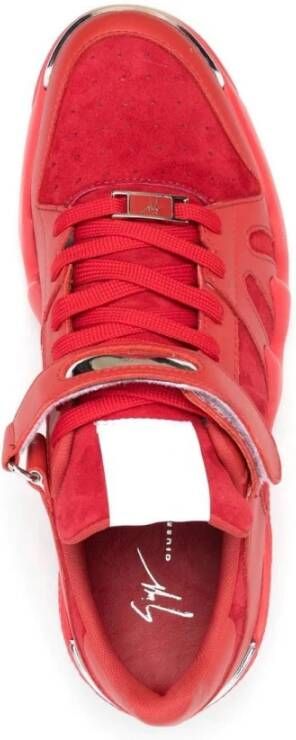 giuseppe zanotti Sneakers Red Heren