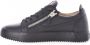 Giuseppe zanotti Sneakers low July Kalbsleder Logo Zwart Heren - Thumbnail 3