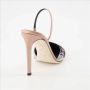 Giuseppe zanotti Sprankelende puntige slip-on hakken Beige Dames - Thumbnail 4