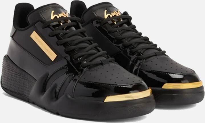 giuseppe zanotti Stijlvolle Sneakers voor Mannen Black Heren