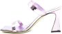 Giuseppe zanotti Leren Hakken Muiltjes Sandalen Pink Dames - Thumbnail 2