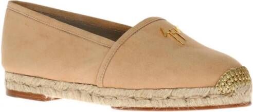 giuseppe zanotti Suede Logoball Sneakers Beige Dames