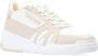 Giuseppe zanotti Leren sneakers met geperforeerd detail White Dames - Thumbnail 5