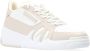 Giuseppe zanotti Leren sneakers met geperforeerd detail White Dames - Thumbnail 2