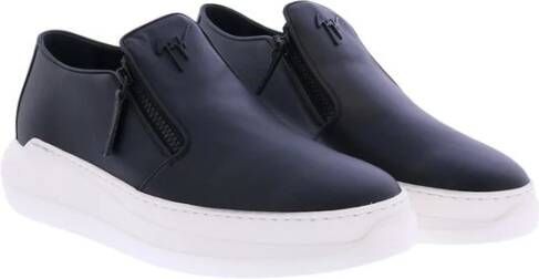 Giuseppe Zanotti Velours Herenschoenen Normale Pasvorm