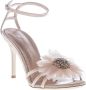 Giuseppe zanotti Roze & Paarse Gardenia Bloem Schoenen Pink Dames - Thumbnail 2