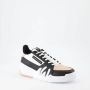 Giuseppe zanotti Vetersluiting Leren Sneakers Wit Oranje Zwart Multicolor Dames - Thumbnail 2
