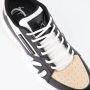 Giuseppe zanotti Vetersluiting Leren Sneakers Wit Oranje Zwart Multicolor Dames - Thumbnail 4