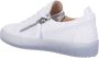 Giuseppe Zanotti Witte Glitter Sneakers Aw23 - Thumbnail 2