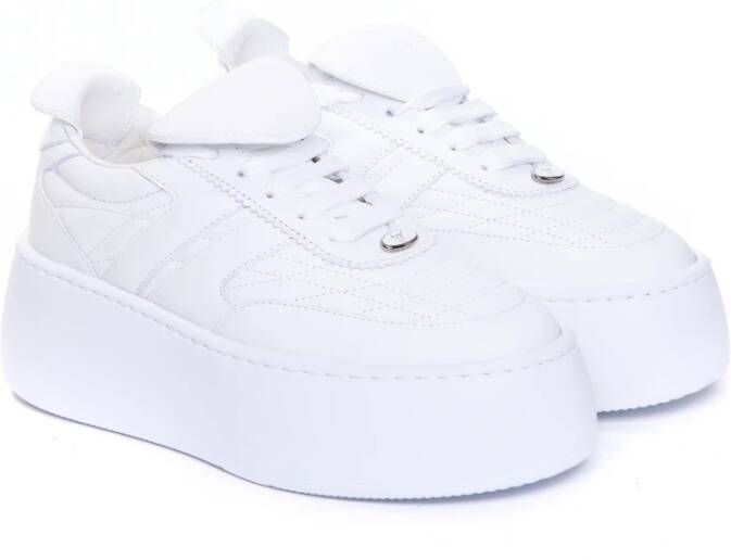 Giuseppe Zanotti Witte Platform Sneakers