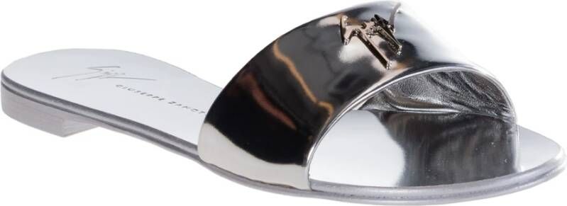 giuseppe zanotti Zilver Logoball stijlvolle accessoire Gray Dames