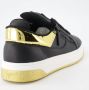 Giuseppe zanotti Zwarte en Gouden Spiegeleffect Sneakers Black Heren - Thumbnail 4