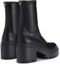 Giuseppe Zanotti Zwarte enkellaarsjes met studs - Thumbnail 2