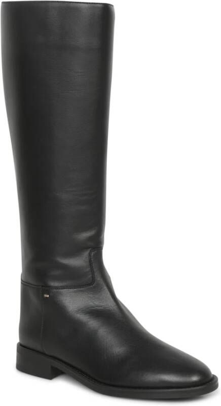giuseppe zanotti Zwarte enkellaarsjes voor vrouwen Black Dames