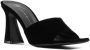 Giuseppe Zanotti Zwarte Sandalen met Velvet-effect en Hoge Hak - Thumbnail 2