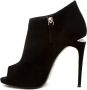 Giuseppe zanotti Zwarte Suède Enkellaars Black Dames - Thumbnail 2