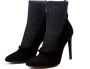 Giuseppe zanotti Zwarte Suède Enkellaars Black Dames - Thumbnail 3