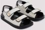 Givenchy 4G Strap Platte Sandalen in Beige Dames - Thumbnail 3