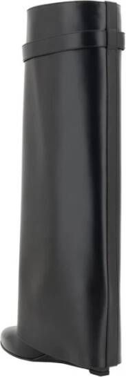 Givenchy Amandelteen Sleehak Leren Laarzen