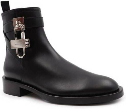 Givenchy Lock Flat Boots Grootte: 37 bestseller: 40 Zwart Dames