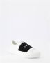Givenchy Elastische Bruid Ronde Neus Leren Sneakers White Heren - Thumbnail 4