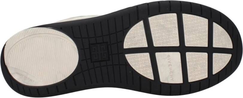 Givenchy Beige Stoffen Sneakers Vintage Stijl