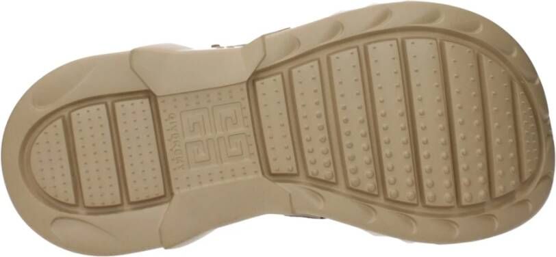 Givenchy Bruin leren slippers sandalen