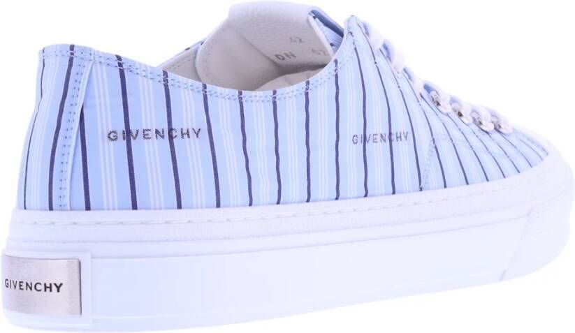 Givenchy Stads Lage Sneaker Blauw Heren