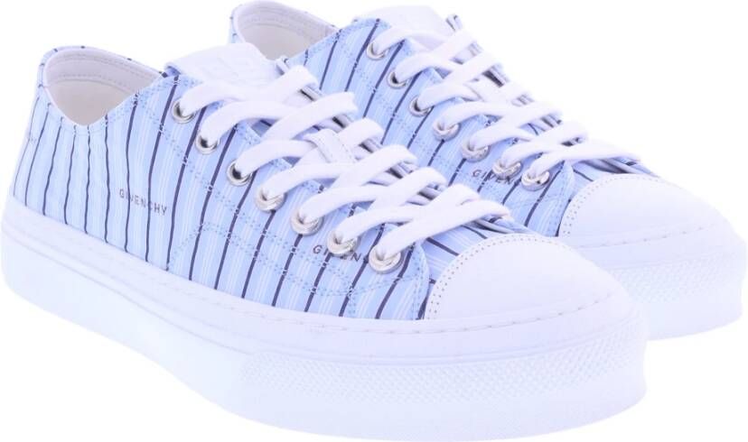 Givenchy Stads Lage Sneaker Blauw Heren