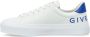 Givenchy City Sport Wit Blauw Leren Sneakers White Heren - Thumbnail 3