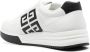 Givenchy Contrasterende-Logo Leren Sneakers White Heren - Thumbnail 3