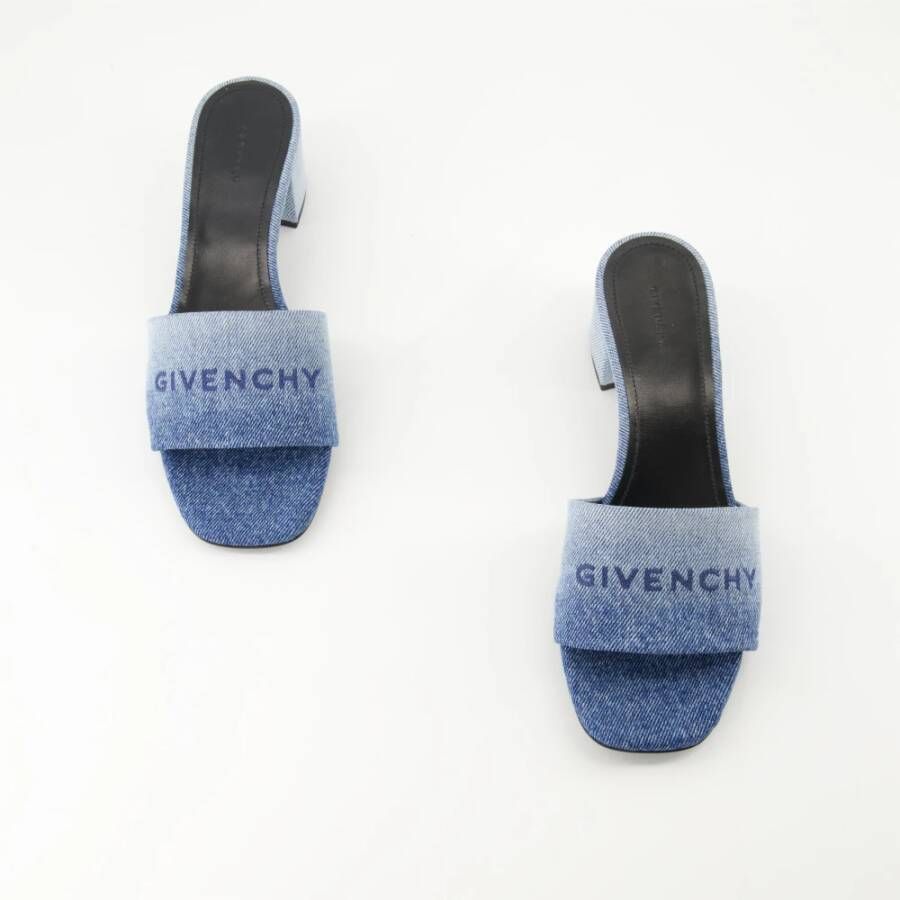 Givenchy Denim 4G Hak Sandalen