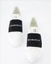 Givenchy Elastische Bruid Ronde Neus Leren Sneakers White Heren - Thumbnail 4