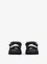Givenchy Luxe platte sandalen met gouden-finish metalen detail Zwart Dames - Thumbnail 2