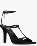 Givenchy Zwarte hoge hak sandalen Zwart Dames - Thumbnail 4