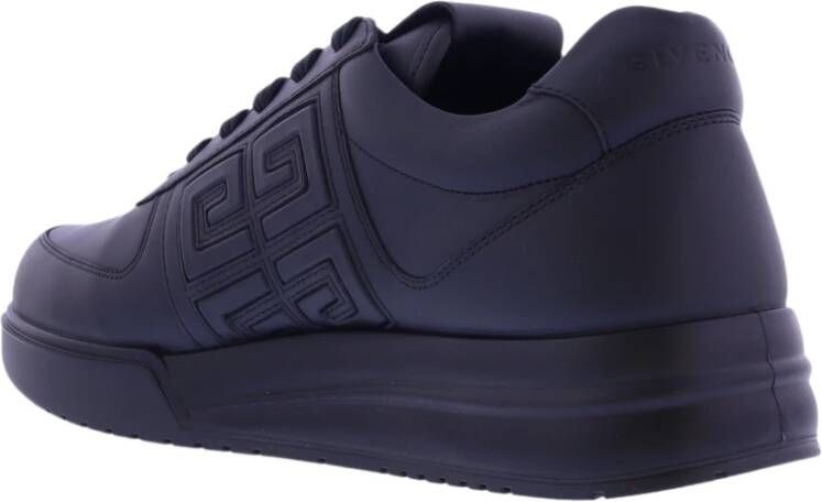 Givenchy G4 Low Sneakers Stijlvolle en veelzijdige schoenen Zwart Heren