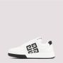 Givenchy Zwarte Noos Sneakers Ronde Neus Ontwerp White Heren - Thumbnail 5
