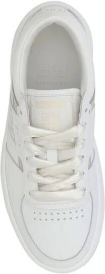 Givenchy Geperforeerde lage top vetersneakers