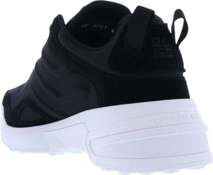 Givenchy Lichte Runner Sneakers Zwart Heren