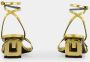 Givenchy Gouden G Cube Strap Sandalen - Thumbnail 2
