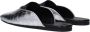 Givenchy Grijze Leren Slof met Vooraan Logo - Thumbnail 2