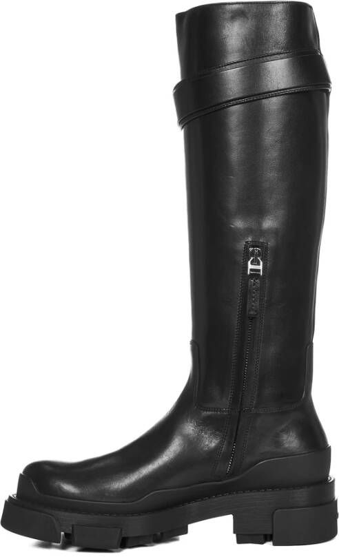 Givenchy Boots & laarzen Terra Flat High Boot in zwart - Foto 3