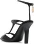 Givenchy Zwarte Hoge Hak Hagedis-Huid Sandalen Zwart Dames - Thumbnail 2