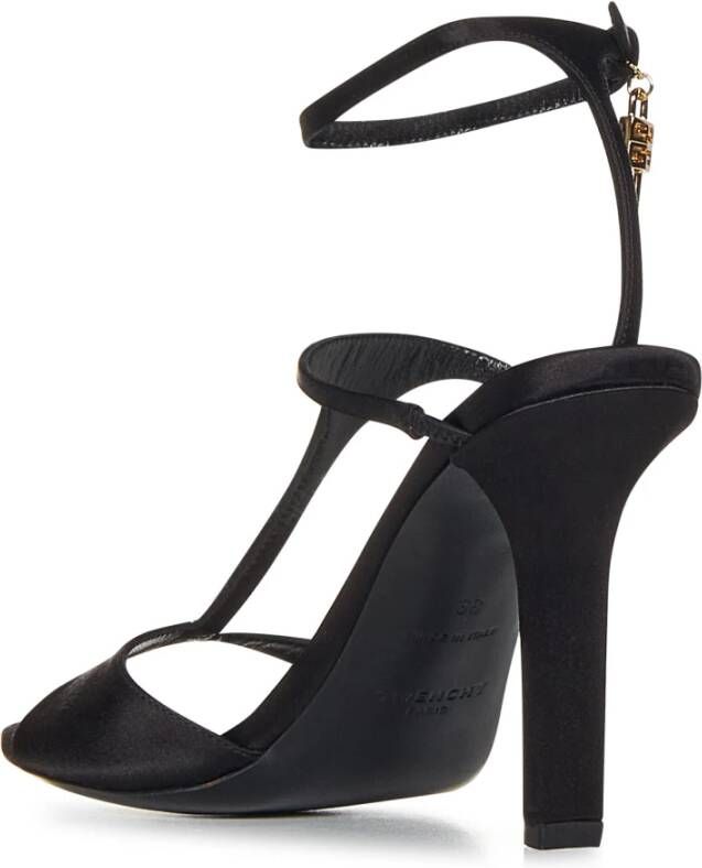 Givenchy Zwarte hoge hak sandalen Zwart Dames
